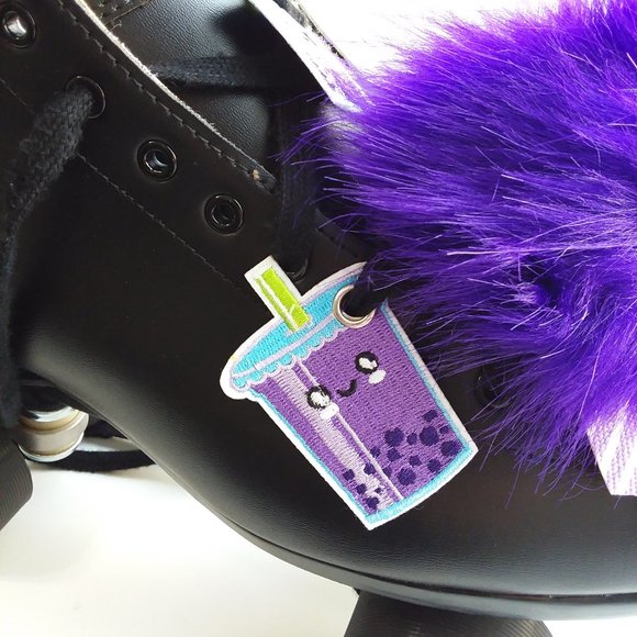 Kawaii Roller Skate shoelace accessory patch charm bundle